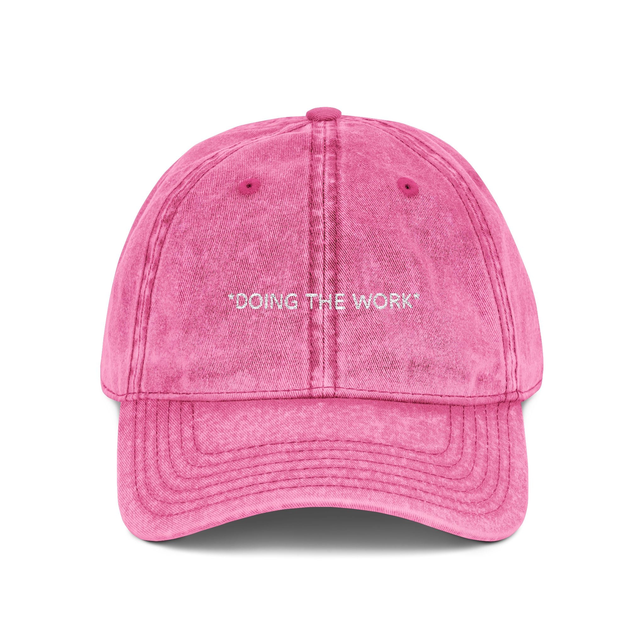 DOING THE WORK.