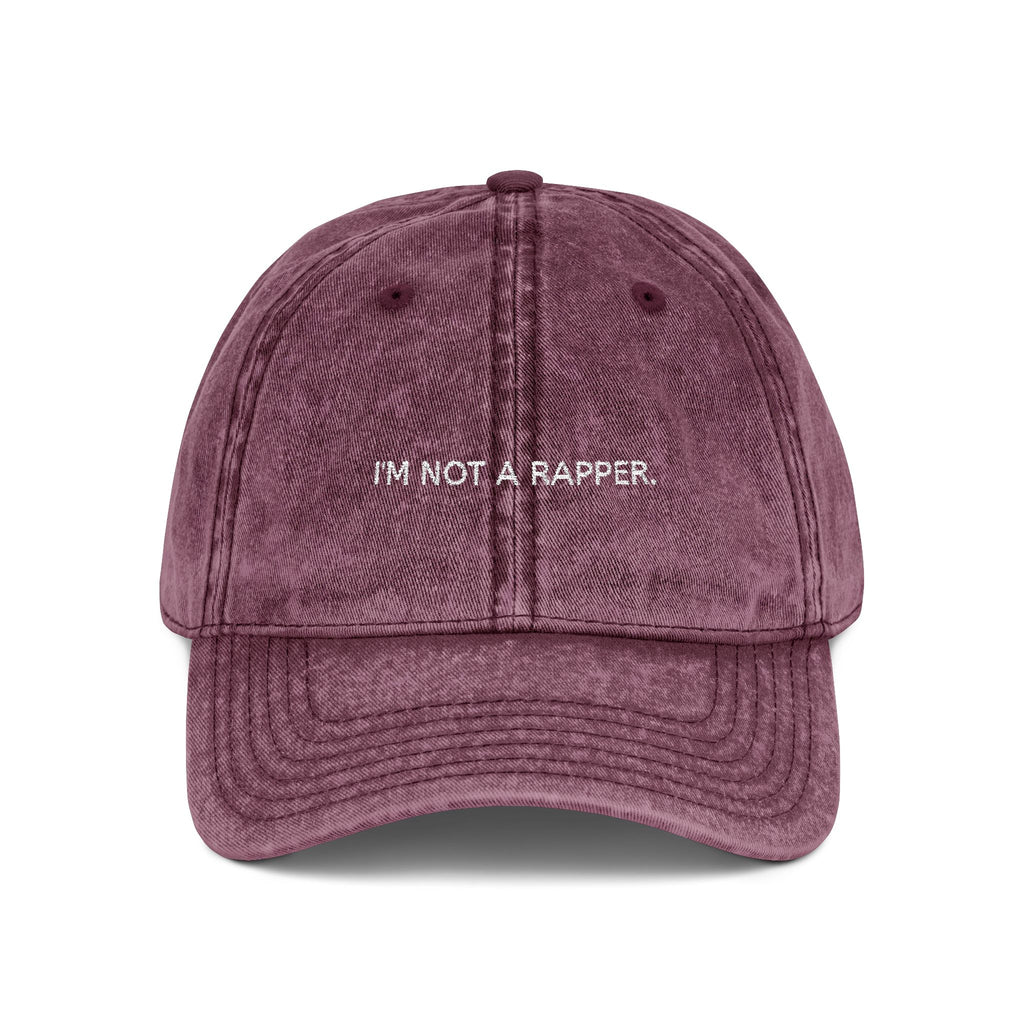 I’M NOT A RAPPER
