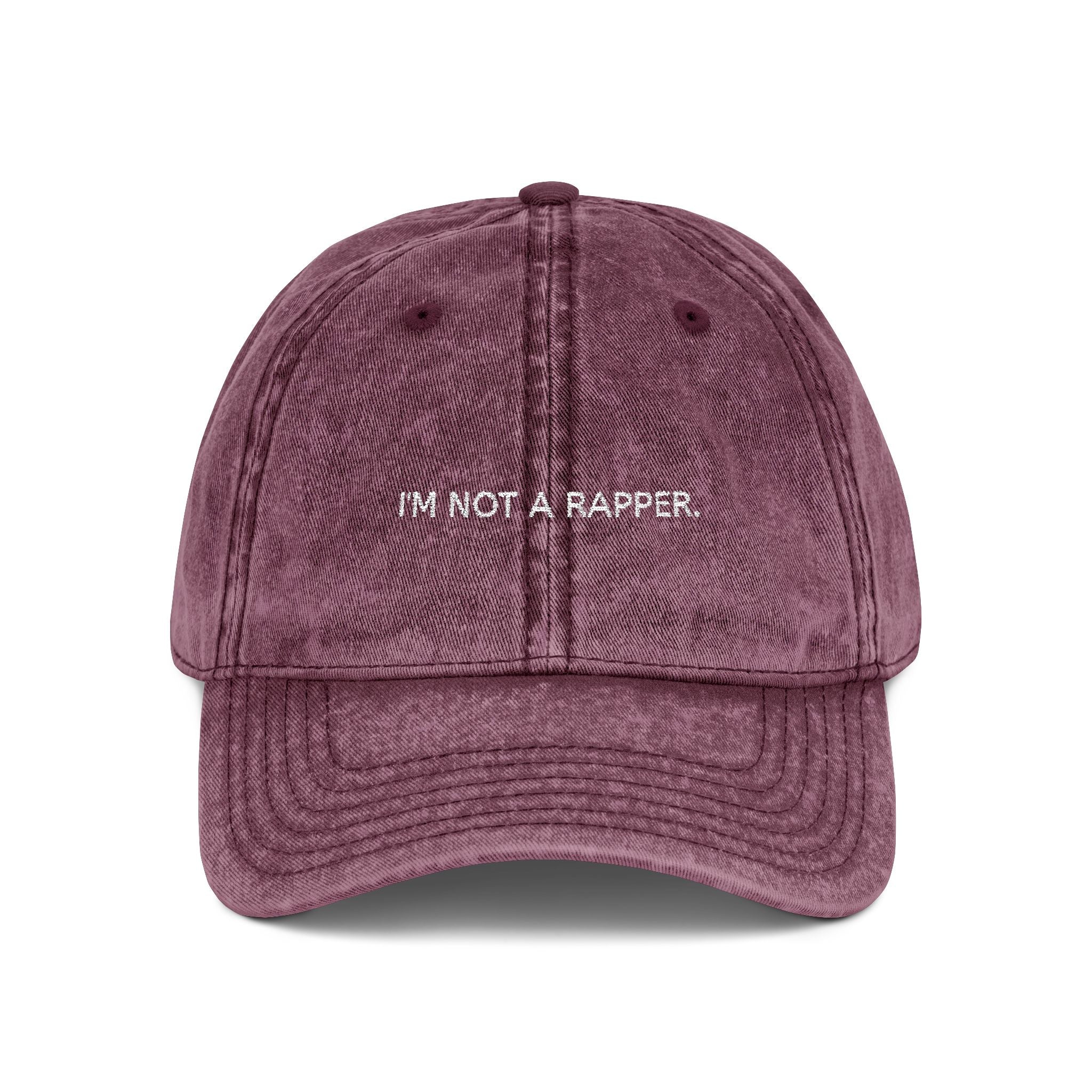 I’M NOT A RAPPER