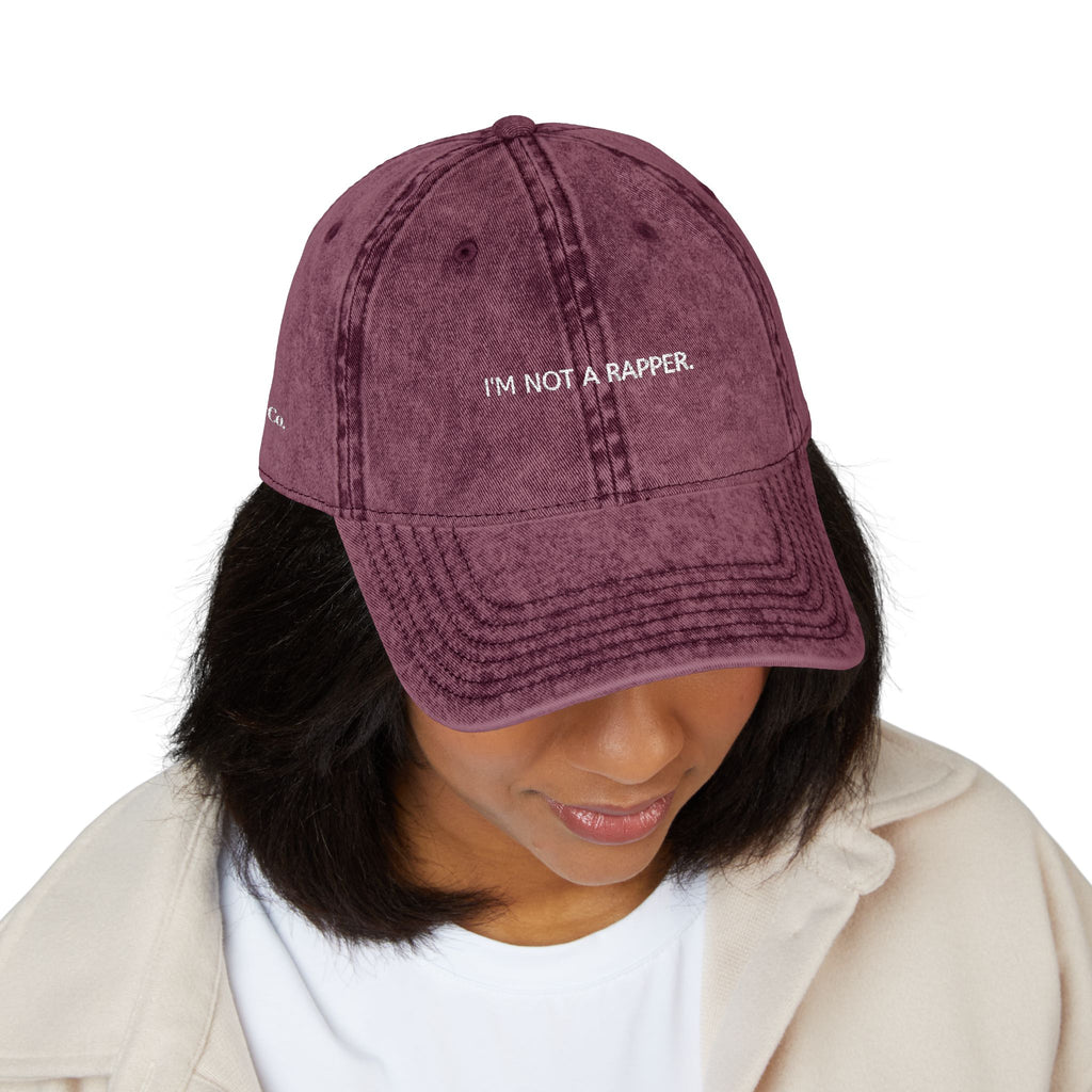 I’M NOT A RAPPER